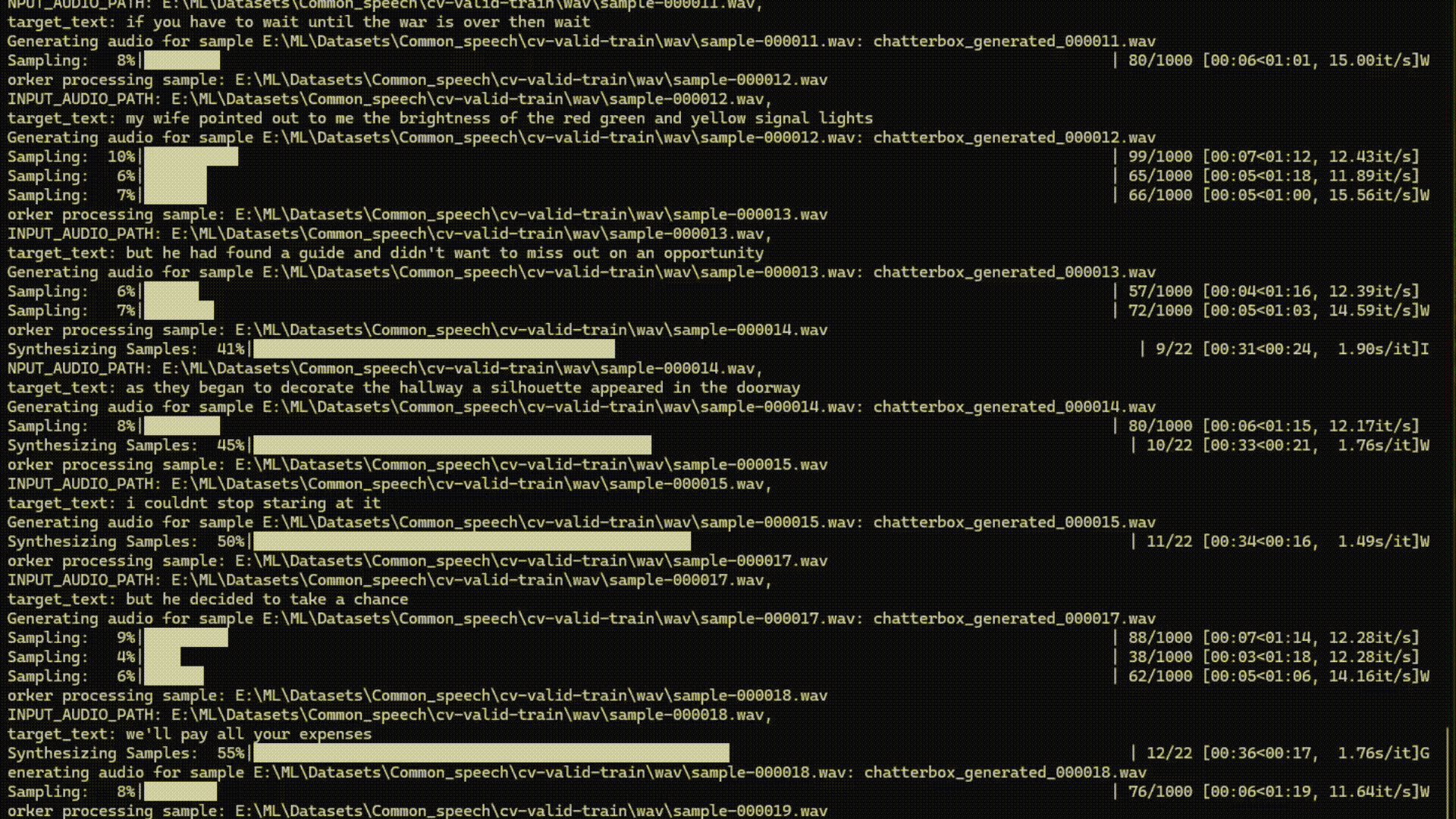 Pipeline overview